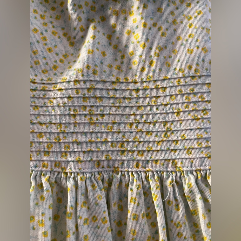 Laura Ashley floral, smocked dress